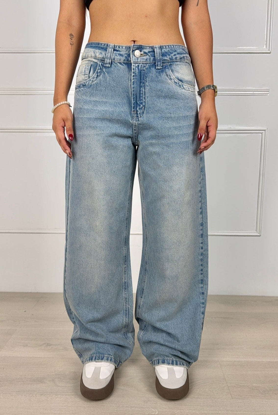 WIDE LEG DIANA (SEMI CINTURA)