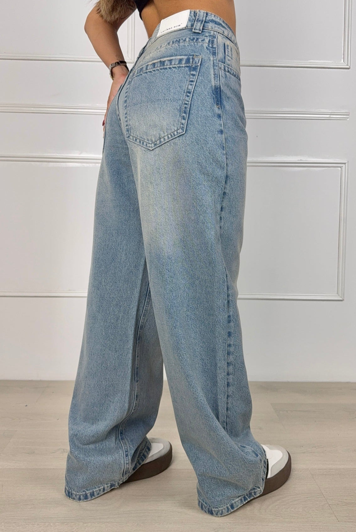 WIDE LEG DIANA (SEMI CINTURA)