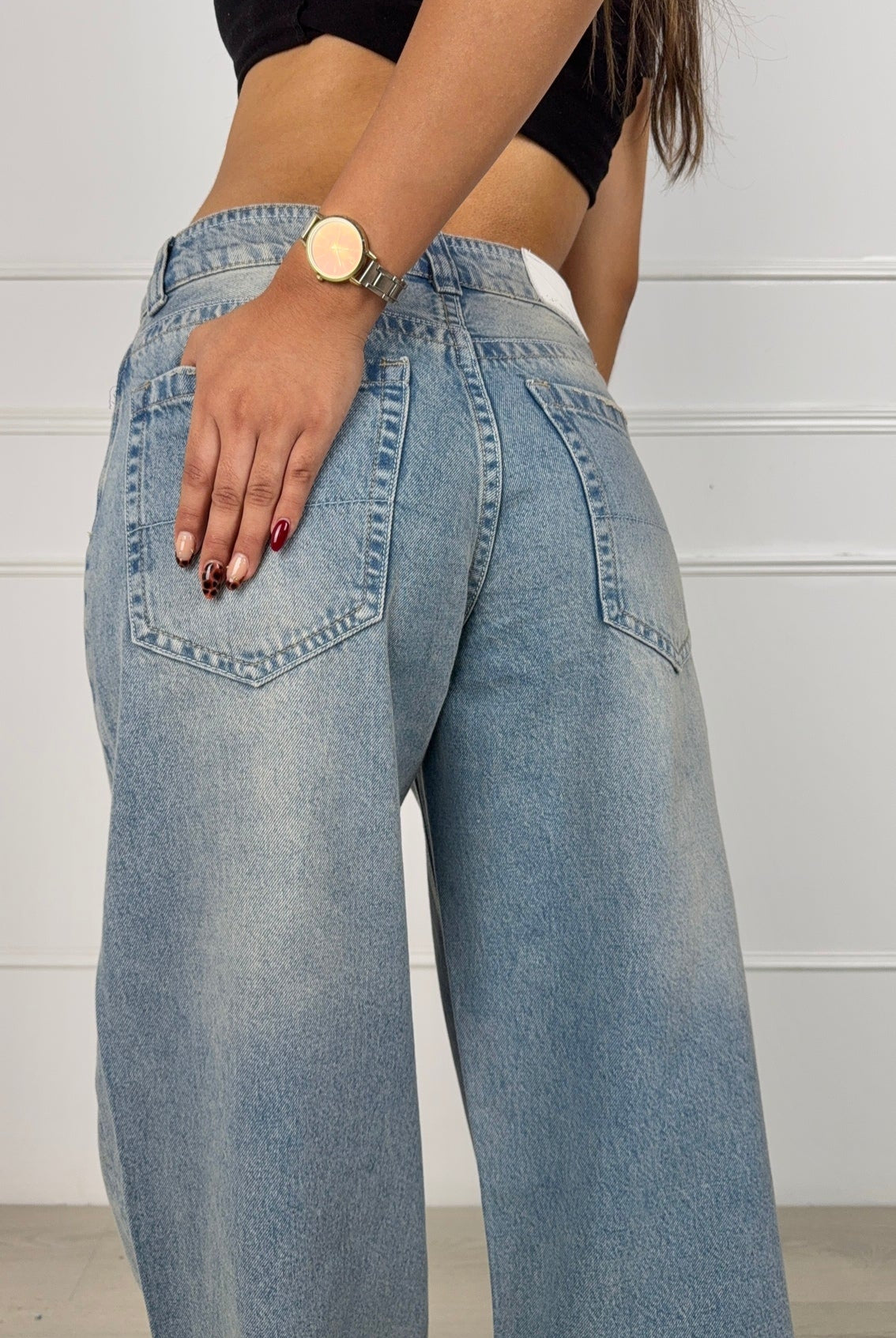 WIDE LEG DIANA (SEMI CINTURA)