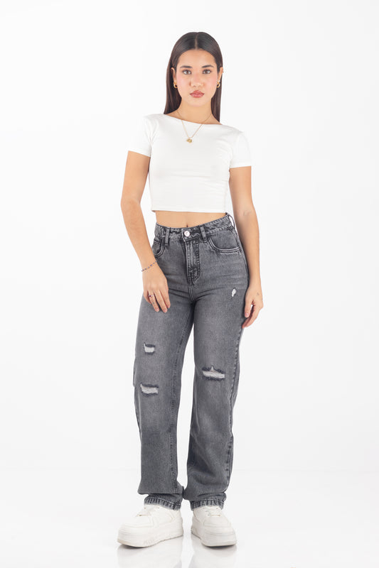 PANTALÓN BAGGY JANICK C/RAZGADO