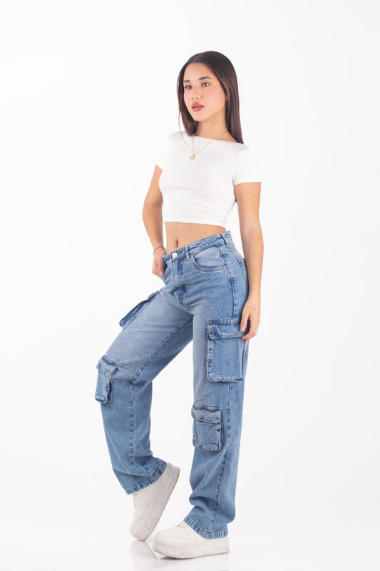 PANTALÓN CARGO SARA